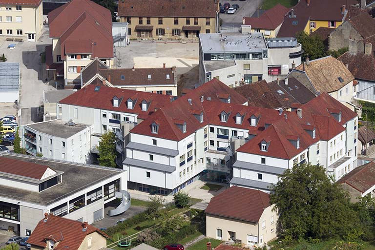 Internat : vue générale. © Sonia Dourlot / Région Bourgogne-Franche-Comté, Inventaire du patrimoine - 2014