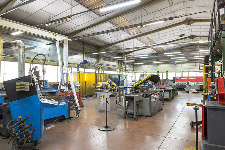 Atelier de chaudronnerie. © Mary Ruffinoni / Région Bourgogne-Franche-Comté, Inventaire du patrimoine - 2014