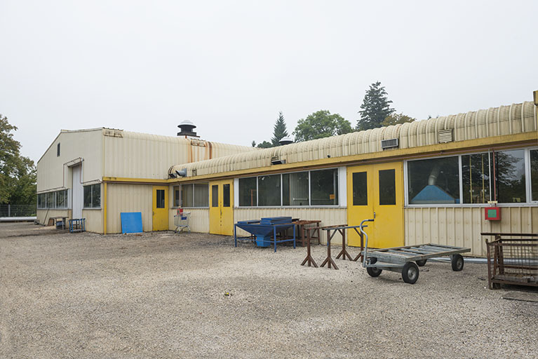 Ateliers : façade antérieure. © Mary Ruffinoni / Région Bourgogne-Franche-Comté, Inventaire du patrimoine - 2014