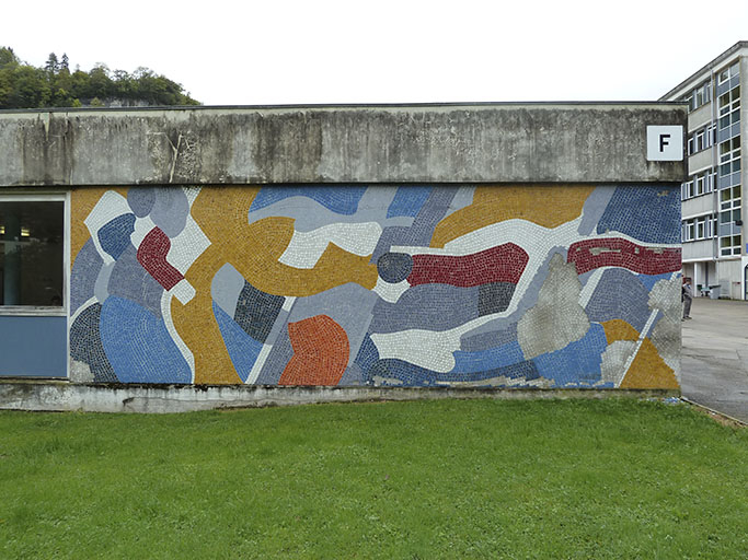 Le ski de fond : vue générale avant masquage par façade. © Philippe Mairot / Région Bourgogne-Franche-Comté, Inventaire du patrimoine - 2014