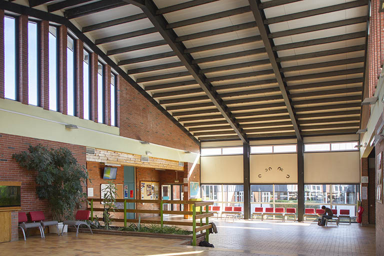 Hall d'accueil. © Sonia Dourlot / Région Bourgogne-Franche-Comté, Inventaire du patrimoine - 2014