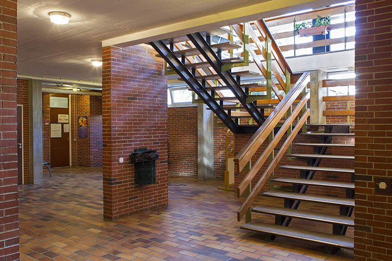 Détail de circulation intérieure. © Sonia Dourlot / Région Bourgogne-Franche-Comté, Inventaire du patrimoine - 2014