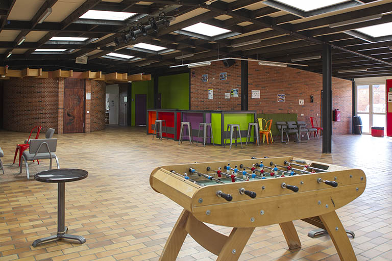 Dans le foyer. © Sonia Dourlot / Région Bourgogne-Franche-Comté, Inventaire du patrimoine - 2014