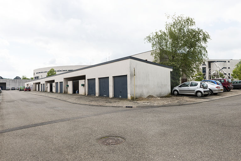 Les façades nord le long de la rue Mendès France. © Mary Ruffinoni / Région Bourgogne-Franche-Comté, Inventaire du patrimoine - 2014