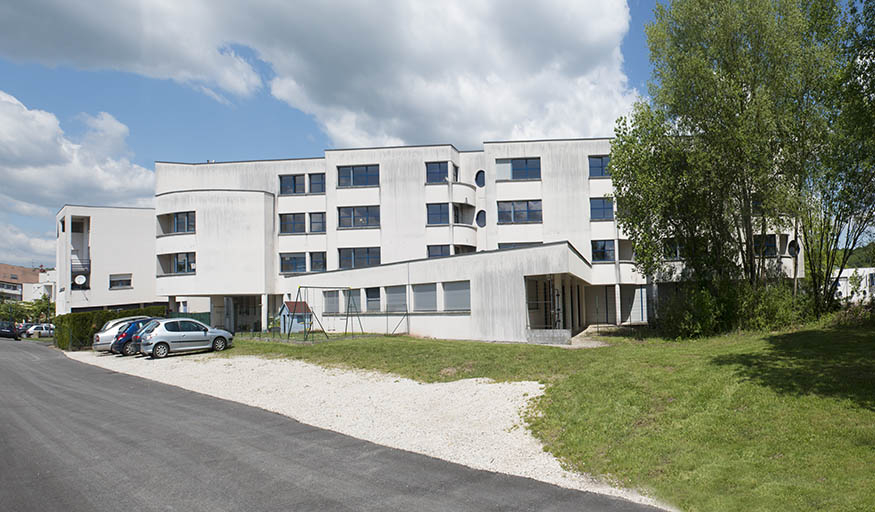 Façades ouest de l'internat. © Mary Ruffinoni / Région Bourgogne-Franche-Comté, Inventaire du patrimoine - 2014