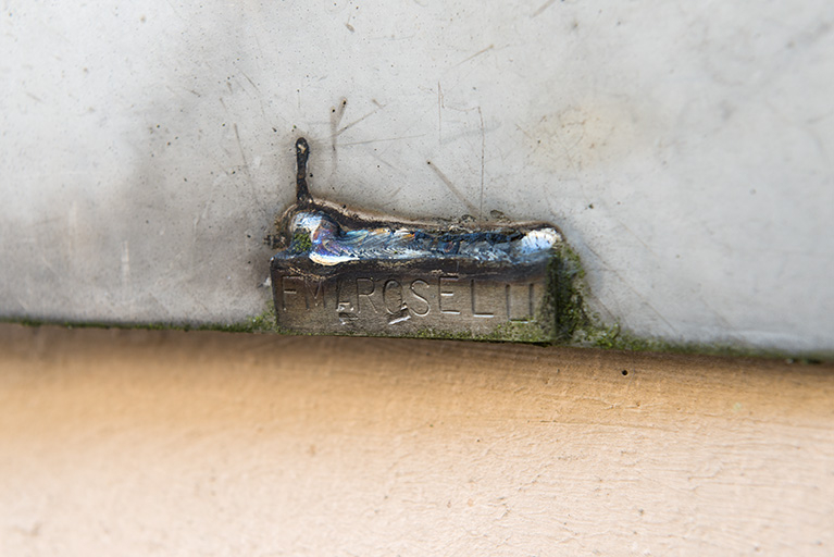 Signature. © Mary Ruffinoni / Région Bourgogne-Franche-Comté, Inventaire du patrimoine - 2014