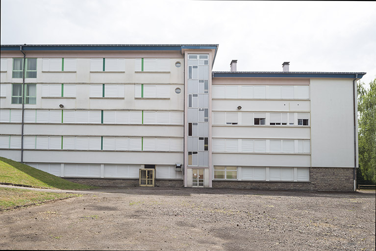 Externat : façade postérieure. © Mary Ruffinoni / Région Bourgogne-Franche-Comté, Inventaire du patrimoine - 2014