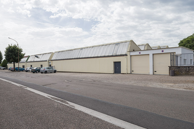 Ateliers : façade postérieure. © Mary Ruffinoni / Région Bourgogne-Franche-Comté, Inventaire du patrimoine - 2014