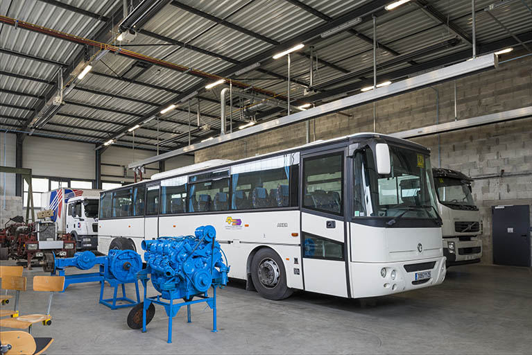 Vue intérieure des ateliers.  © Mary Ruffinoni / Région Bourgogne-Franche-Comté, Inventaire du patrimoine - 2014