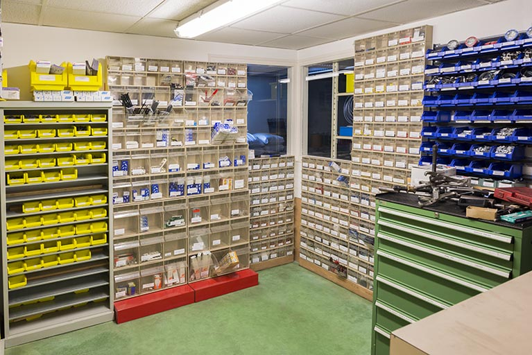 Détail intérieur du magasin. © Mary Ruffinoni / Région Bourgogne-Franche-Comté, Inventaire du patrimoine - 2014