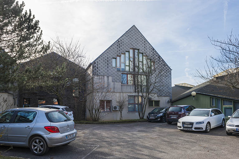 Façades postérieures est des externats du nord. © Mary Ruffinoni / Région Bourgogne-Franche-Comté, Inventaire du patrimoine - 2014