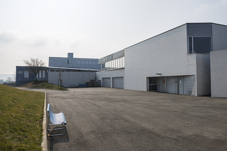 Façade est de la restauration. © Mary Ruffinoni / Région Bourgogne-Franche-Comté, Inventaire du patrimoine - 2014
