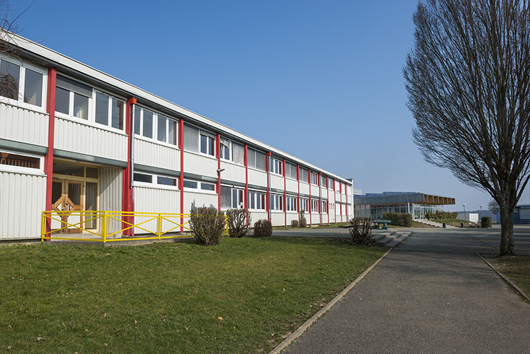 Façade sud de l'externat sud. © Mary Ruffinoni / Région Bourgogne-Franche-Comté, Inventaire du patrimoine - 2014