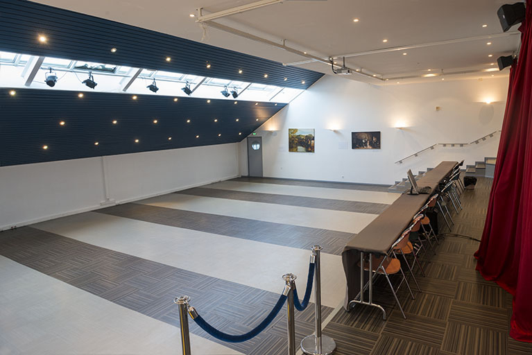 Salle de conférence. © Mary Ruffinoni / Région Bourgogne-Franche-Comté, Inventaire du patrimoine - 2014