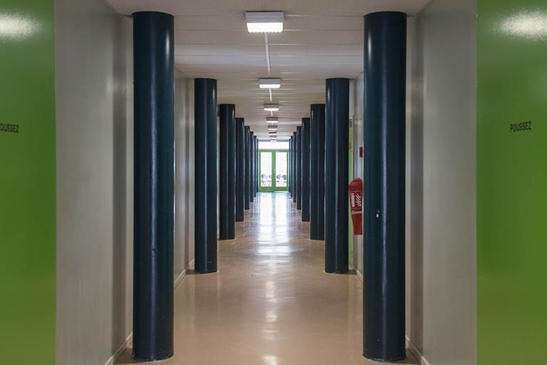 Détail de circulation intérieure. © Mary Ruffinoni / Région Bourgogne-Franche-Comté, Inventaire du patrimoine - 2014