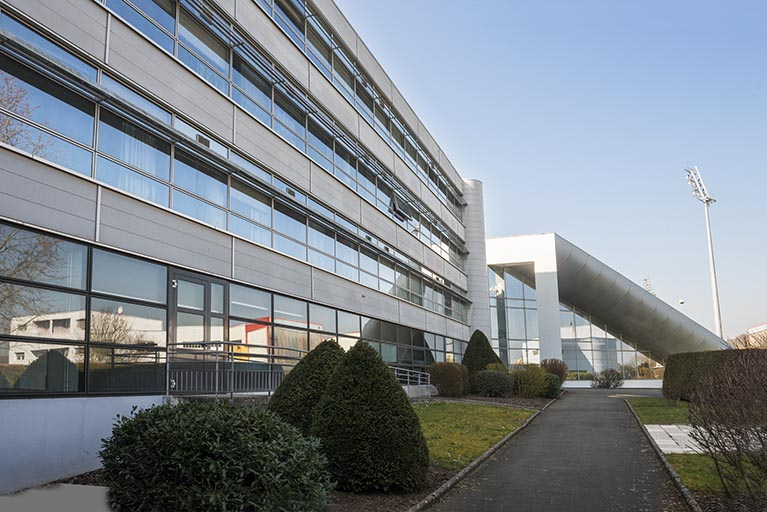 Façade est de l'aile est de l'externat. © Mary Ruffinoni / Région Bourgogne-Franche-Comté, Inventaire du patrimoine - 2014