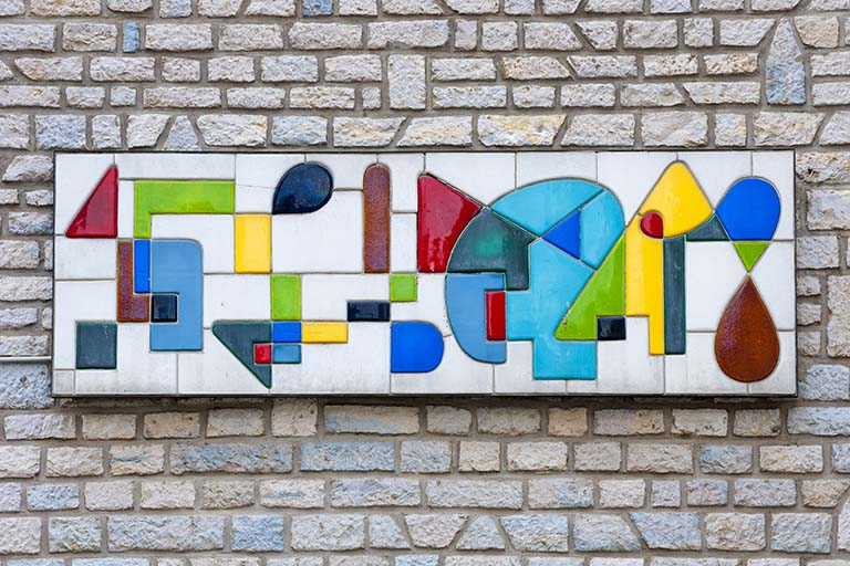 L'oeuvre vue de face. © Jérôme Mongreville / Région Bourgogne-Franche-Comté, Inventaire du patrimoine - 2015