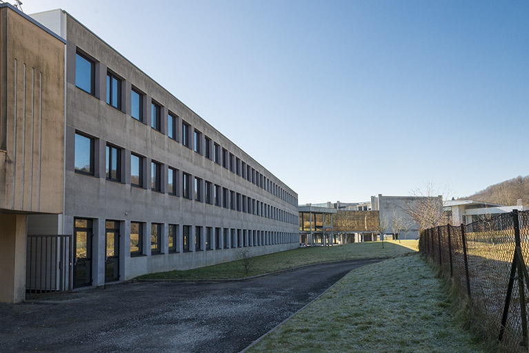 Façade ouest de l'enseignement scientifique. © Mary Ruffinoni / Région Bourgogne-Franche-Comté, Inventaire du patrimoine - 2015