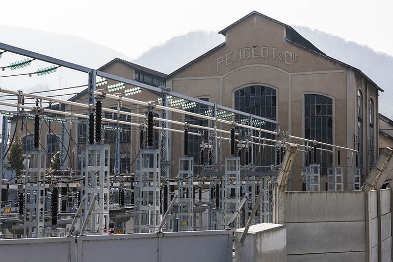 La centrale thermique. © Jérôme Mongreville / Région Bourgogne-Franche-Comté, Inventaire du patrimoine - 2015