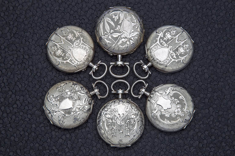 Vue d'ensemble des boîtes. © Sonia Dourlot / Région Bourgogne-Franche-Comté, Inventaire du patrimoine - 2015