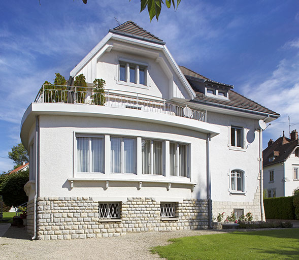 Façade antérieure. © Sonia Dourlot / Région Bourgogne-Franche-Comté, Inventaire du patrimoine - 2015