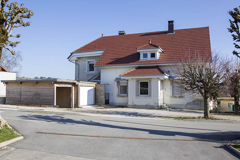 Façade antérieure. © Sonia Dourlot / Région Bourgogne-Franche-Comté, Inventaire du patrimoine - 2015