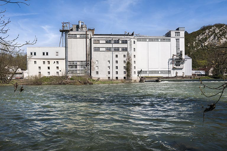 Façade sud. © Jérôme Mongreville / Région Bourgogne-Franche-Comté, Inventaire du patrimoine - 2015