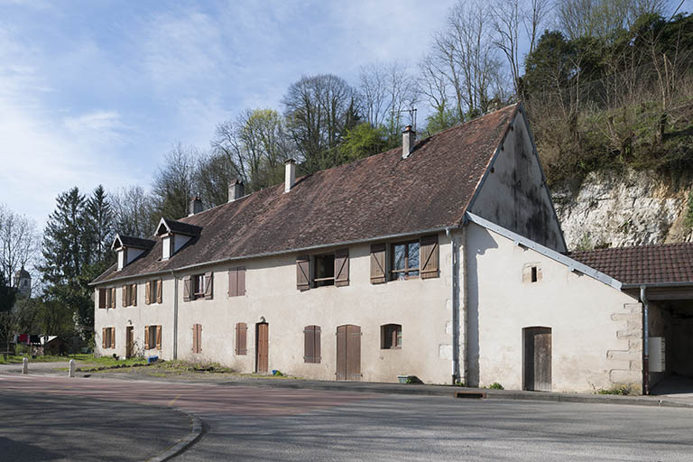 Logement ouvrier (11-13 route d'Emagny). © Jérôme Mongreville / Région Bourgogne-Franche-Comté, Inventaire du patrimoine - 2015