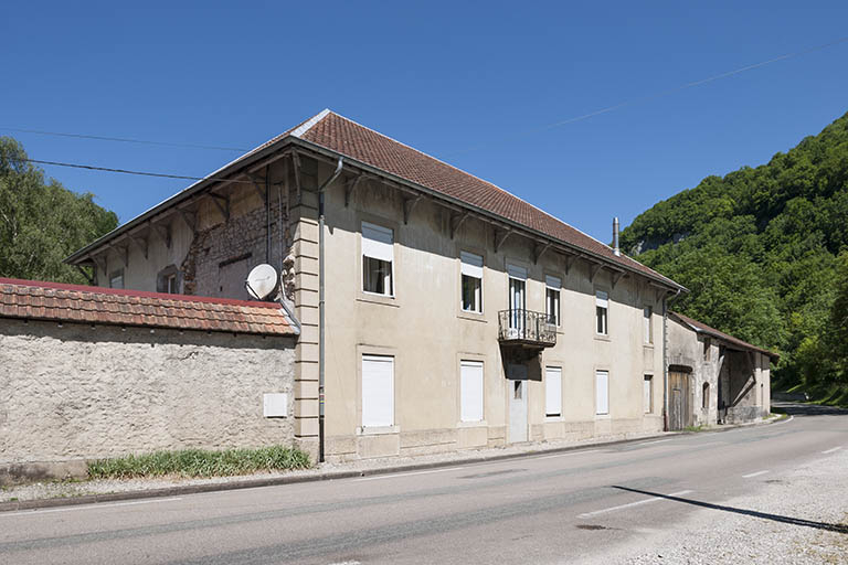 Logement patronal depuis le sud -est. © Jérôme Mongreville / Région Bourgogne-Franche-Comté, Inventaire du patrimoine - 2015 Logement patronal depuis le sud -est. © Jérôme Mongreville / Région Bourgogne-Franche-Comté, Inventaire du patrimoine - 2015