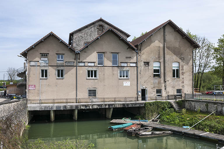 Murs-pignons ouest. © Jérôme Mongreville / Région Bourgogne-Franche-Comté, Inventaire du patrimoine - 2015