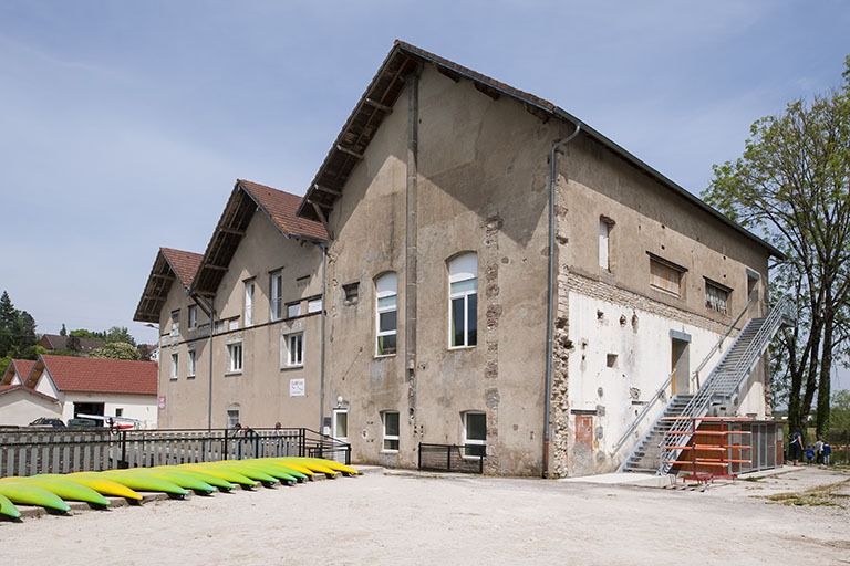 Vue de trois quarts droite. © Jérôme Mongreville / Région Bourgogne-Franche-Comté, Inventaire du patrimoine - 2015