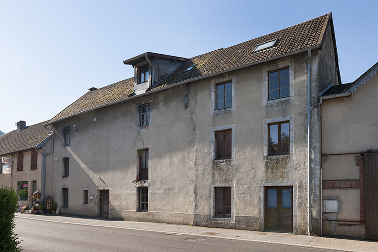 Façade nord. © Jérôme Mongreville / Région Bourgogne-Franche-Comté, Inventaire du patrimoine - 2015