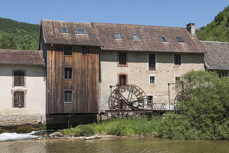 Façade sud. © Jérôme Mongreville / Région Bourgogne-Franche-Comté, Inventaire du patrimoine - 2015