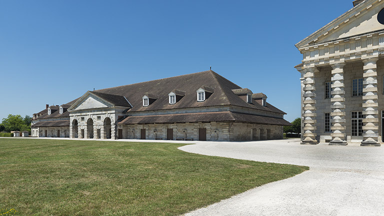 Berne ouest (atelier des poêles) vue de trois quarts droite. © Jérôme Mongreville / Bibliothèque municipale, Besançon - 2015 Berne ouest (atelier des poêles) vue de trois quarts droite. © Jérôme Mongreville / Bibliothèque municipale, Besançon - 2015