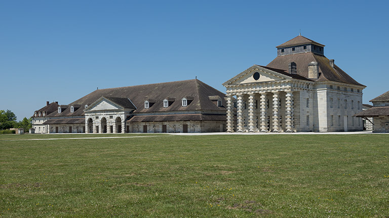 Berne ouest et maison du directeur. © Jérôme Mongreville / Bibliothèque municipale, Besançon - 2015 Berne ouest et maison du directeur. © Jérôme Mongreville / Bibliothèque municipale, Besançon - 2015