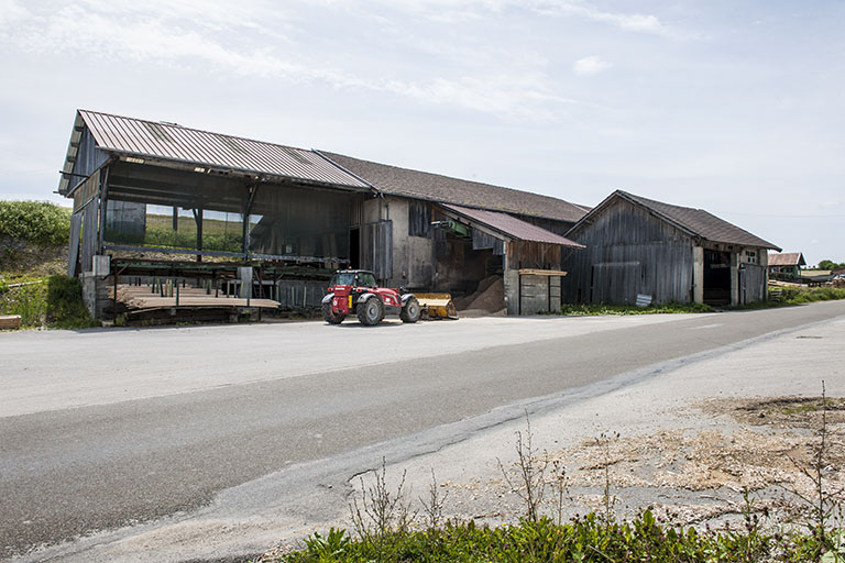 Vue d'ensemble depuis le nord. © Jérôme Mongreville / Région Bourgogne-Franche-Comté, Inventaire du patrimoine - 2015