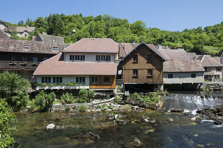 Façades sud. © Jérôme Mongreville / Région Bourgogne-Franche-Comté, Inventaire du patrimoine - 2015