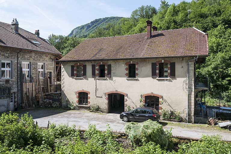 Vue depuis le nord. © Jérôme Mongreville / Région Bourgogne-Franche-Comté, Inventaire du patrimoine - 2015