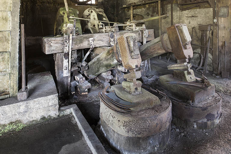 Vue d'ensemble des martinets ouest. © Jérôme Mongreville / Région Bourgogne-Franche-Comté, Inventaire du patrimoine - 2015