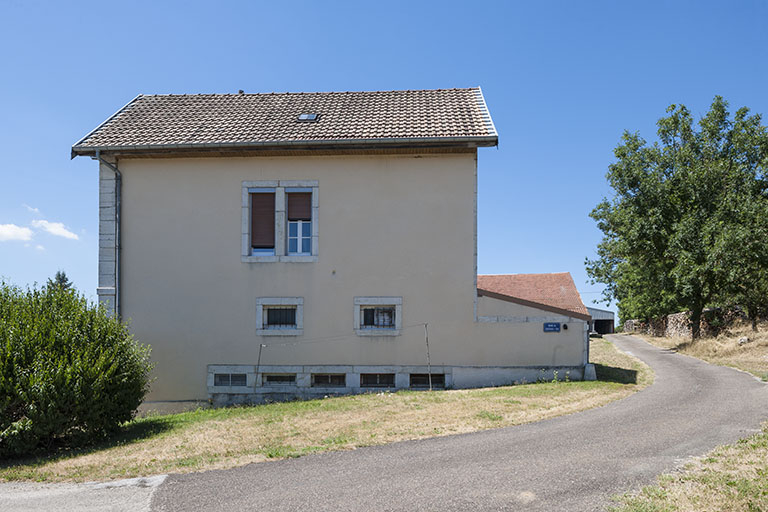 Façade est. © Jérôme Mongreville / Région Bourgogne-Franche-Comté, Inventaire du patrimoine - 2015