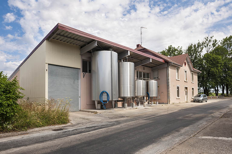 Vue de trois quarts gauche. © Jérôme Mongreville / Région Bourgogne-Franche-Comté, Inventaire du patrimoine - 2015