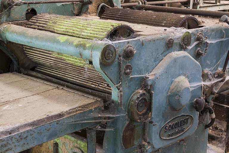 Déligneuse. Détail des rouleaux cannelés. © Jérôme Mongreville / Région Bourgogne-Franche-Comté, Inventaire du patrimoine - 2015