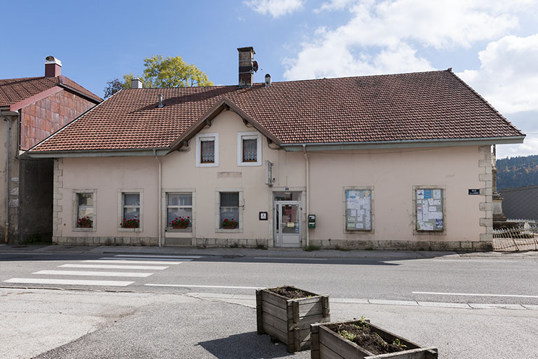 Façade ouest. © Jérôme Mongreville / Région Bourgogne-Franche-Comté, Inventaire du patrimoine - 2015