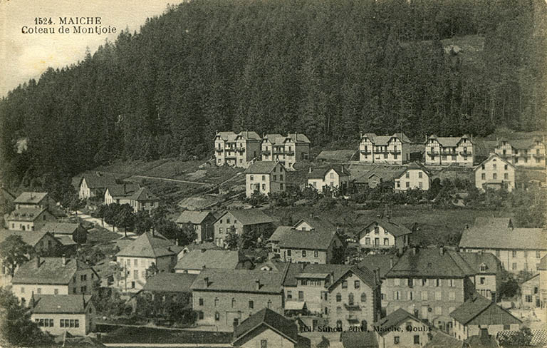 1524. Maîche - Coteau de Montjoie,  1er quart 20e siècle. © Laurent Poupard / Région Bourgogne-Franche-Comté, Inventaire du patrimoine - 2015
