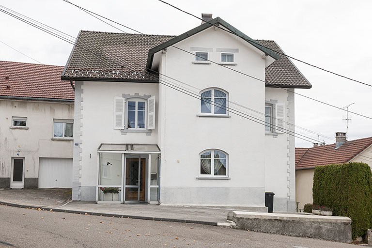 Façade antérieure. © Jérôme Mongreville / Région Bourgogne-Franche-Comté, Inventaire du patrimoine - 2015