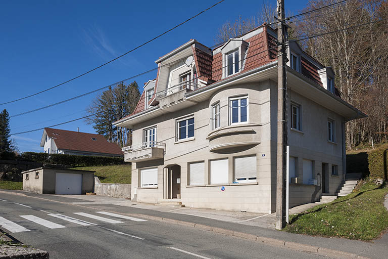 Vue d'ensemble, depuis le sud-est. © Jérôme Mongreville / Région Bourgogne-Franche-Comté, Inventaire du patrimoine - 2015