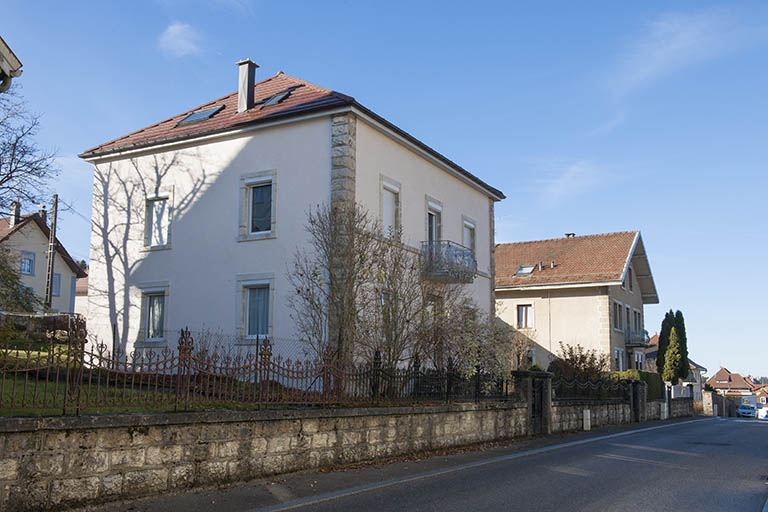 Vue d'ensemble du site, depuis l'est. © Jérôme Mongreville / Région Bourgogne-Franche-Comté, Inventaire du patrimoine - 2015