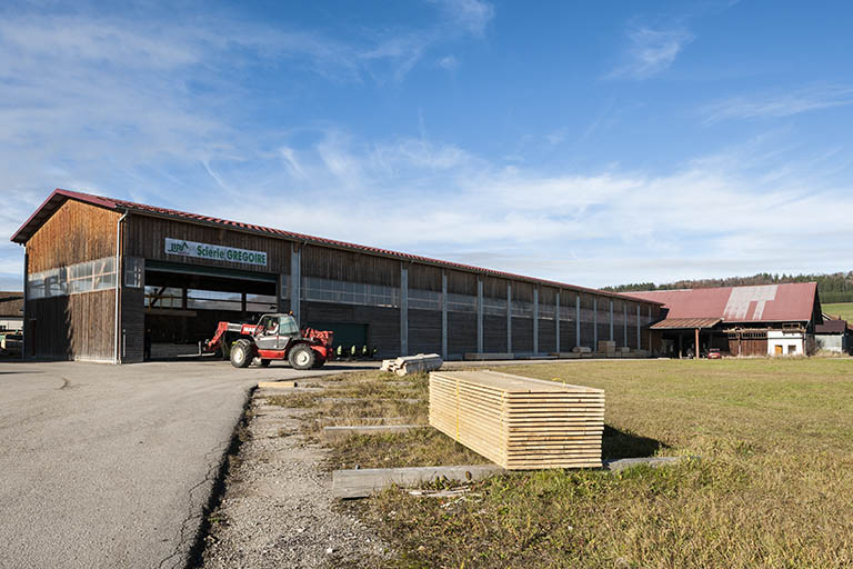 Vue d'ensemble depuis l'entrée. © Jérôme Mongreville / Région Bourgogne-Franche-Comté, Inventaire du patrimoine - 2015