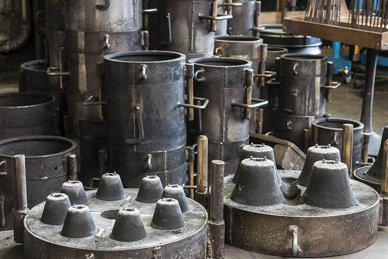 Moulages en attente. © Jérôme Mongreville / Région Bourgogne-Franche-Comté, Inventaire du patrimoine - 2015