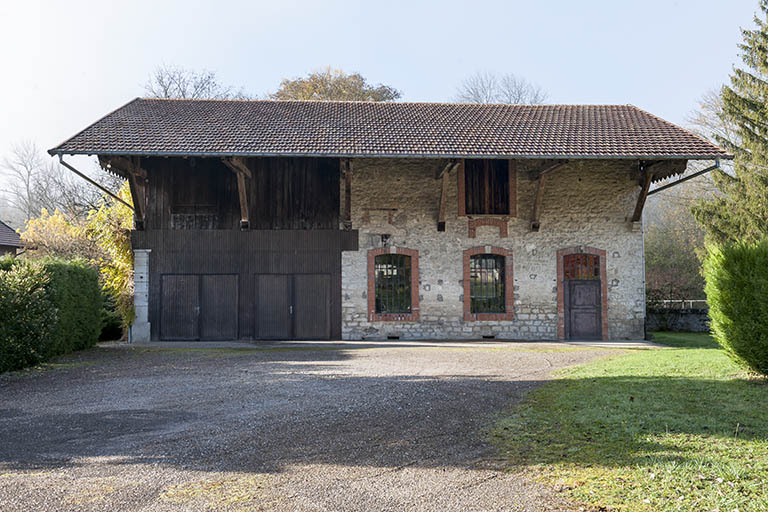 Entrepôt industriel. Face est. © Jérôme Mongreville / Région Bourgogne-Franche-Comté, Inventaire du patrimoine - 2015